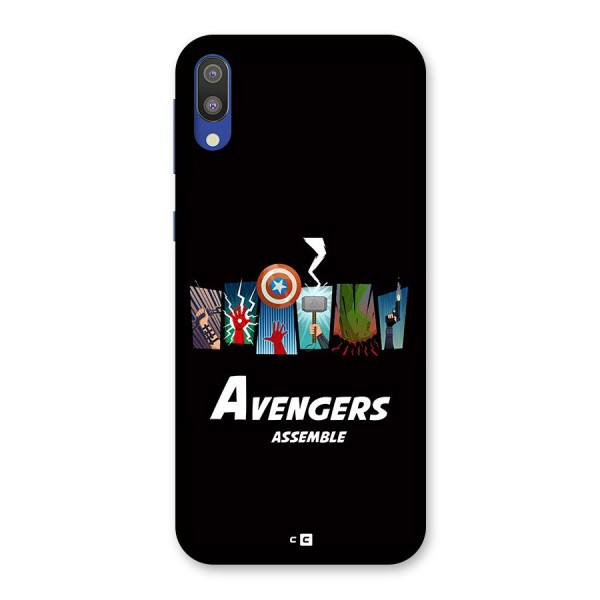 Avengers Assemble Back Case for Galaxy M10