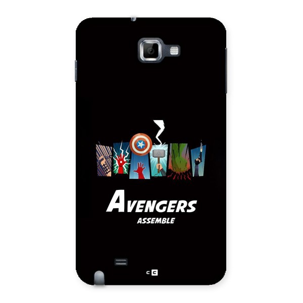 Avengers Assemble Back Case for Galaxy Note