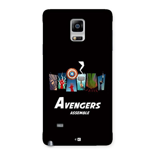 Avengers Assemble Back Case for Galaxy Note 4