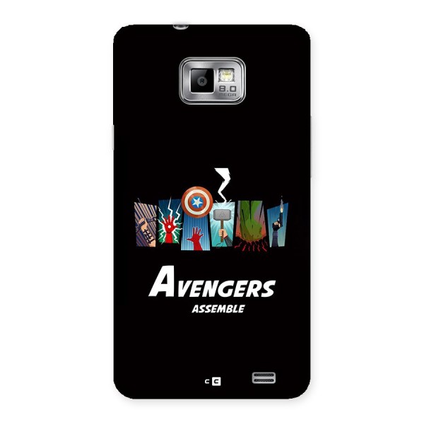 Avengers Assemble Back Case for Galaxy S2