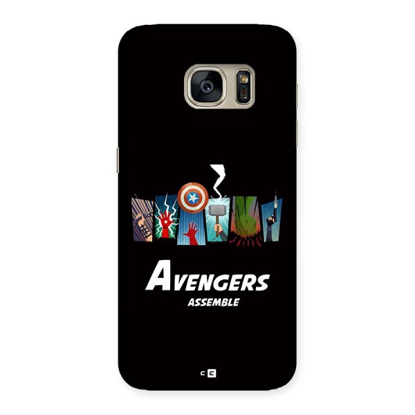 Avengers Assemble Back Case for Galaxy S7