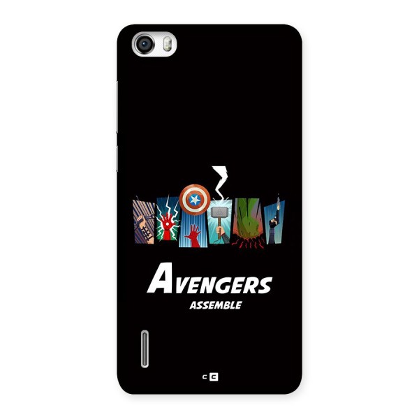 Avengers Assemble Back Case for Honor 6