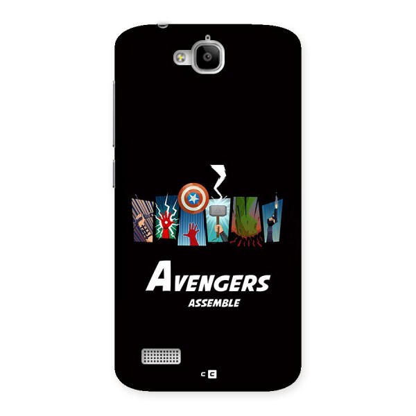 Avengers Assemble Back Case for Honor Holly