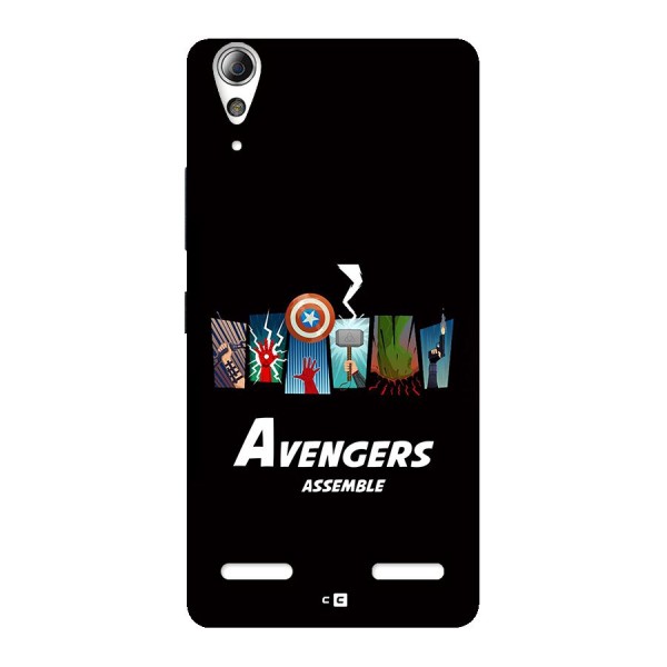 Avengers Assemble Back Case for Lenovo A6000 Plus