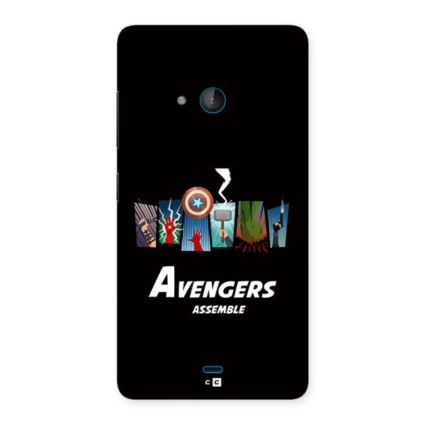 Avengers Assemble Back Case for Lumia 540