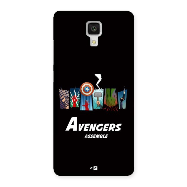 Avengers Assemble Back Case for Mi4