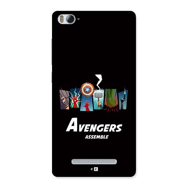 Avengers Assemble Back Case for Mi4i