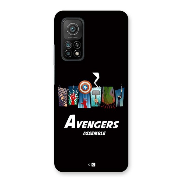 Avengers Assemble Back Case for Mi 10T Pro 5G