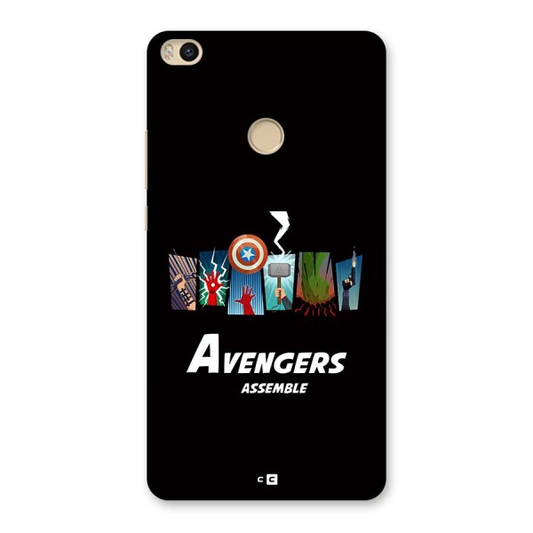 Avengers Assemble Back Case for Mi Max 2