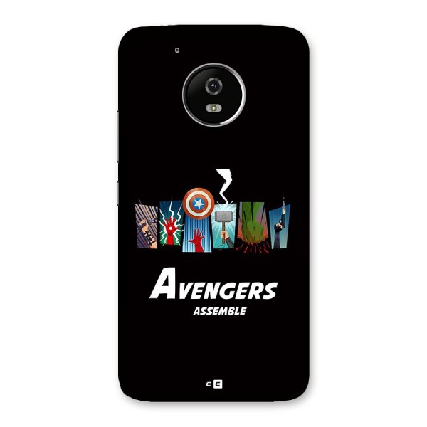 Avengers Assemble Back Case for Moto G5