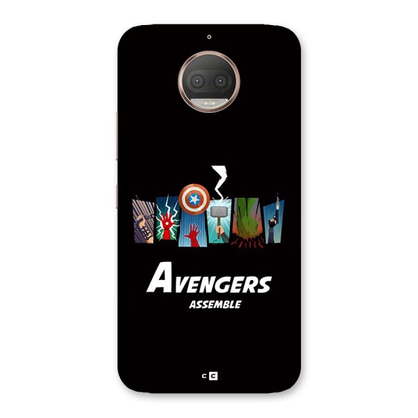 Avengers Assemble Back Case for Moto G5s Plus