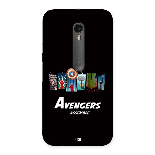 Avengers Assemble Back Case for Moto G Turbo