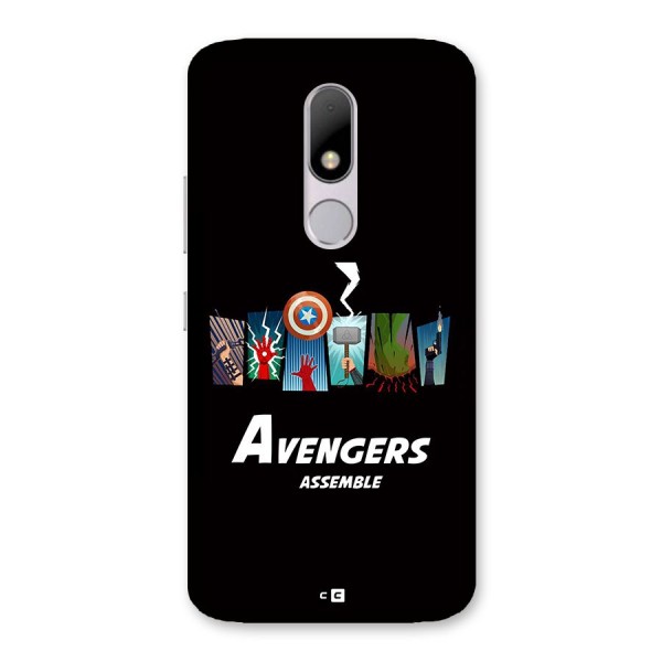 Avengers Assemble Back Case for Moto M