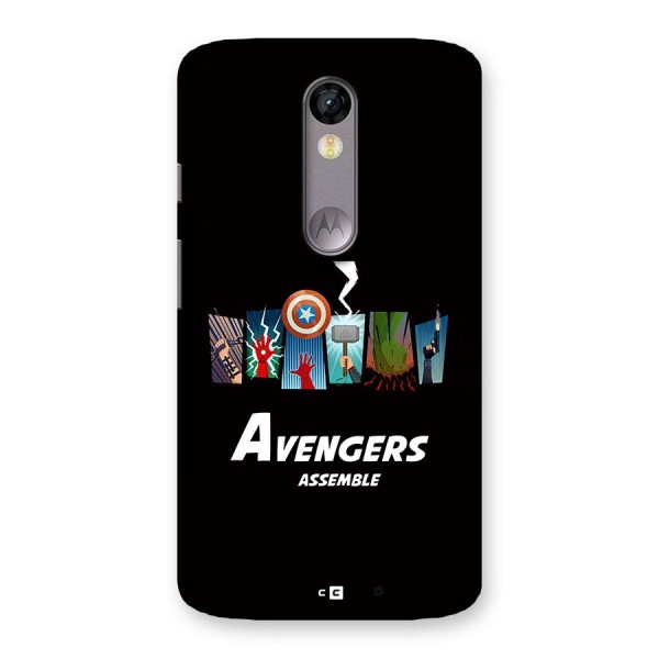 Avengers Assemble Back Case for Moto X Force