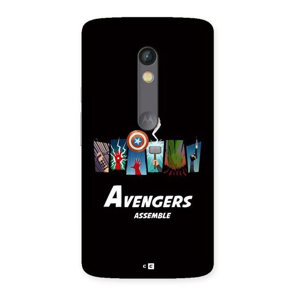 Avengers Assemble Back Case for Moto X Play