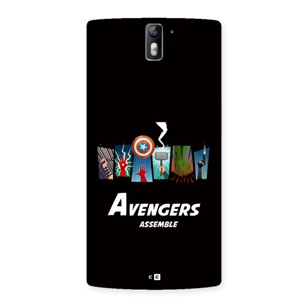 Avengers Assemble Back Case for OnePlus One