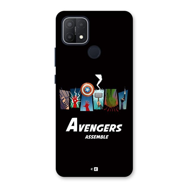 Avengers Assemble Back Case for Oppo A15