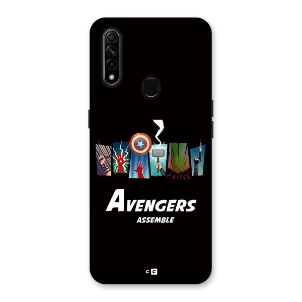 Avengers Assemble Back Case for Oppo A31