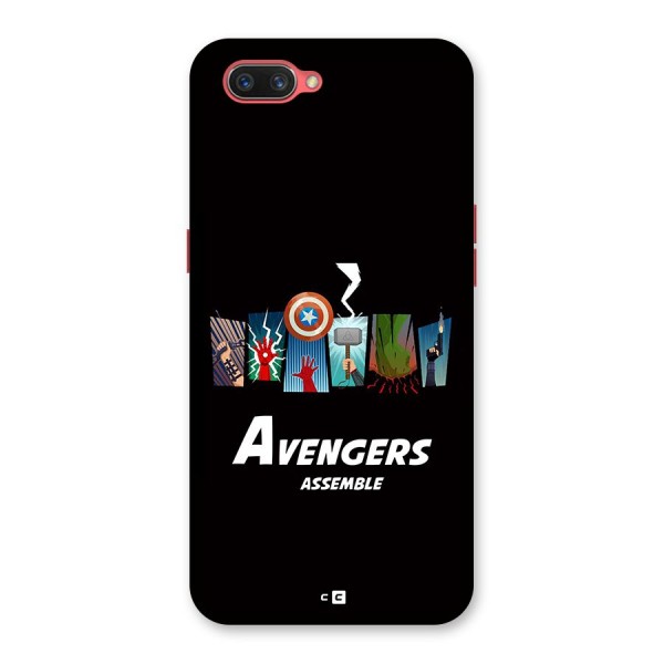 Avengers Assemble Back Case for Oppo A3s