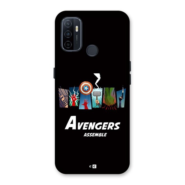 Avengers Assemble Back Case for Oppo A53