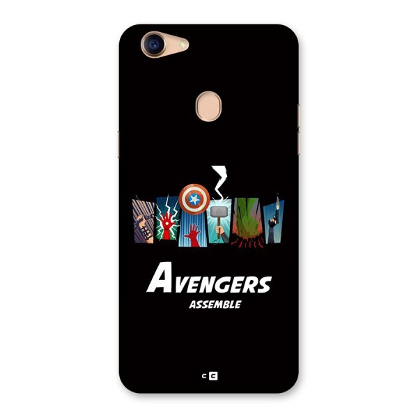 Avengers Assemble Back Case for Oppo F5