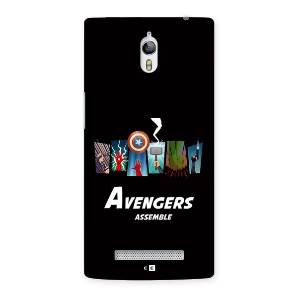 Avengers Assemble Back Case for Oppo Find 7