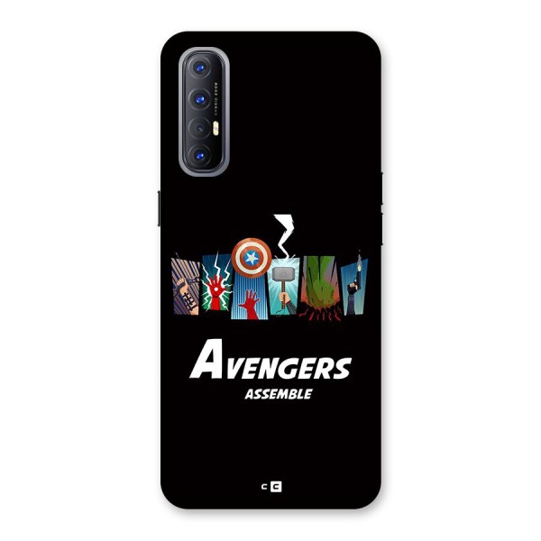 Avengers Assemble Back Case for Oppo Reno3 Pro