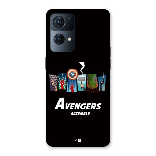 Avengers Assemble Back Case for Oppo Reno7 Pro 5G