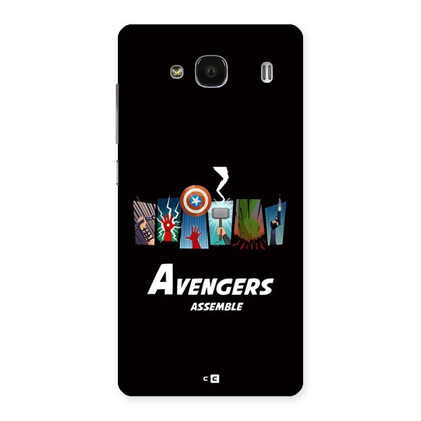 Avengers Assemble Back Case for Redmi 2