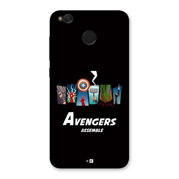 Avengers Assemble Back Case for Redmi 4