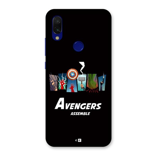 Avengers Assemble Back Case for Redmi 7