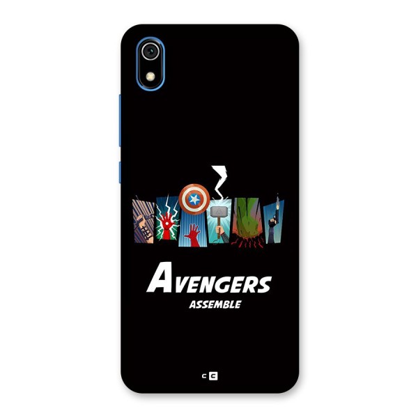 Avengers Assemble Back Case for Redmi 7A