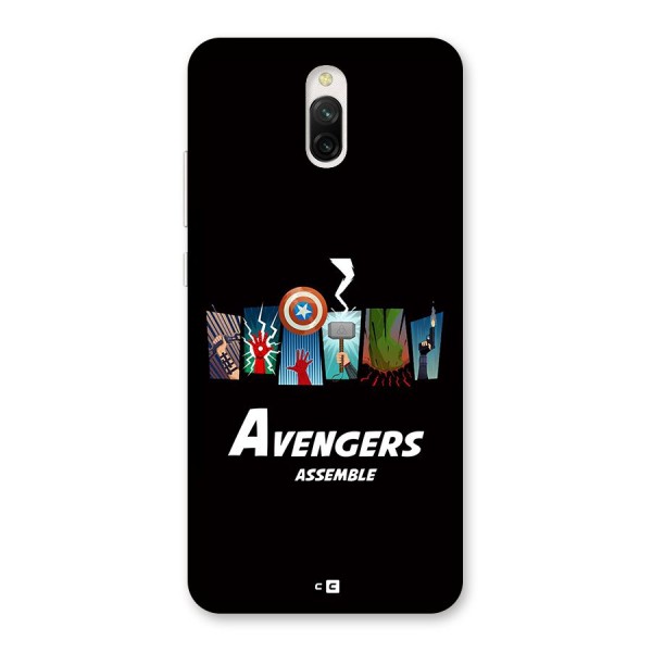 Avengers Assemble Back Case for Redmi 8A Dual