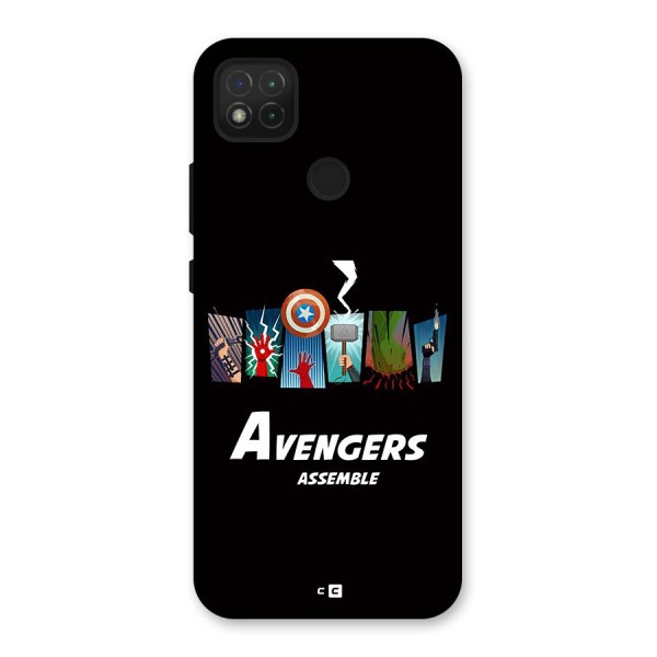 Avengers Assemble Back Case for Redmi 9C