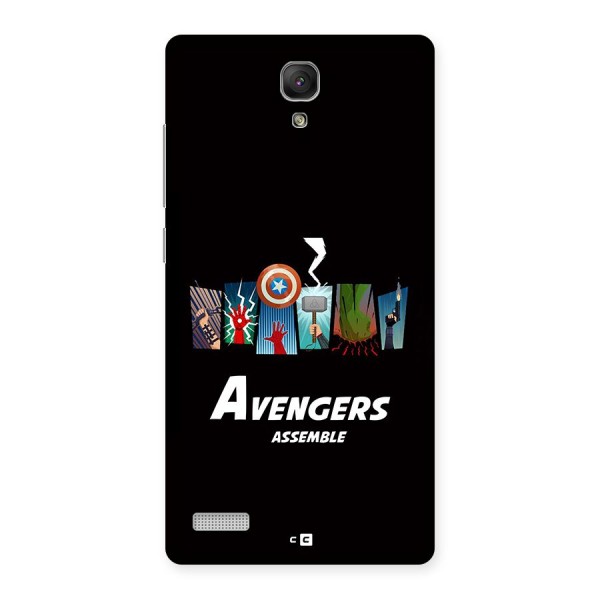 Avengers Assemble Back Case for Redmi Note