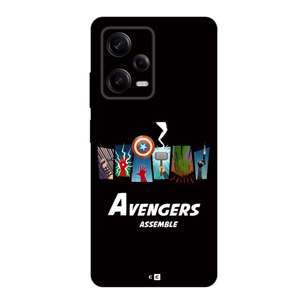 Avengers Assemble Back Case for Redmi Note 12 Pro