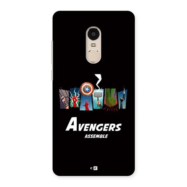 Avengers Assemble Back Case for Redmi Note 4