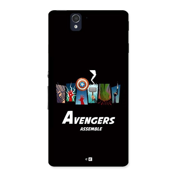 Avengers Assemble Back Case for Xperia Z