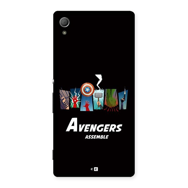 Avengers Assemble Back Case for Xperia Z4