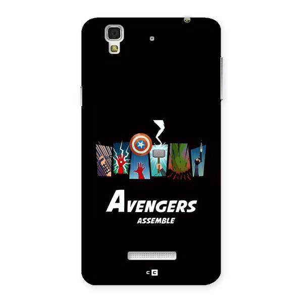 Avengers Assemble Back Case for YU Yureka Plus