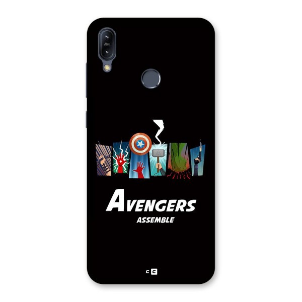 Avengers Assemble Back Case for Zenfone Max M2