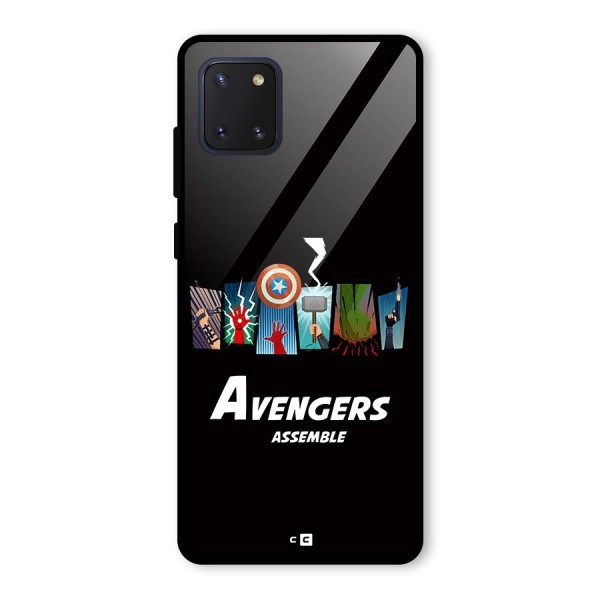 Avengers Assemble Glass Back Case for Galaxy Note 10 Lite