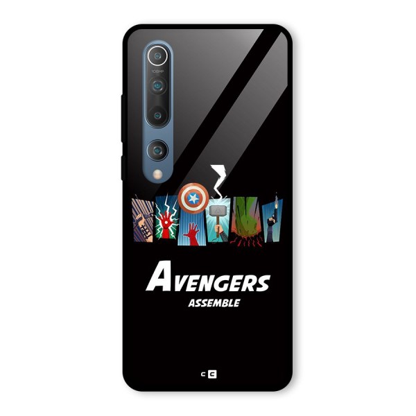 Avengers Assemble Glass Back Case for Mi 10