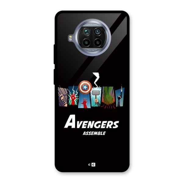 Avengers Assemble Glass Back Case for Mi 10i