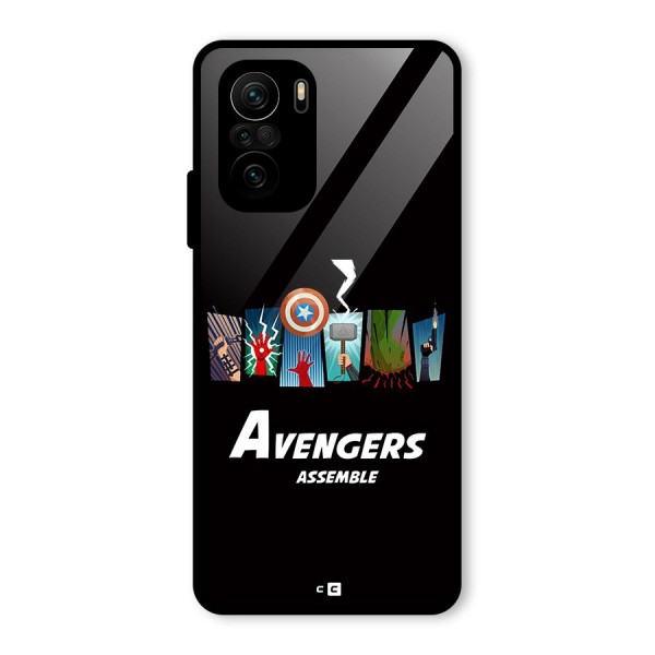 Avengers Assemble Glass Back Case for Mi 11X Pro