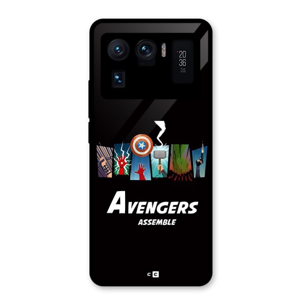 Avengers Assemble Glass Back Case for Mi 11 Ultra