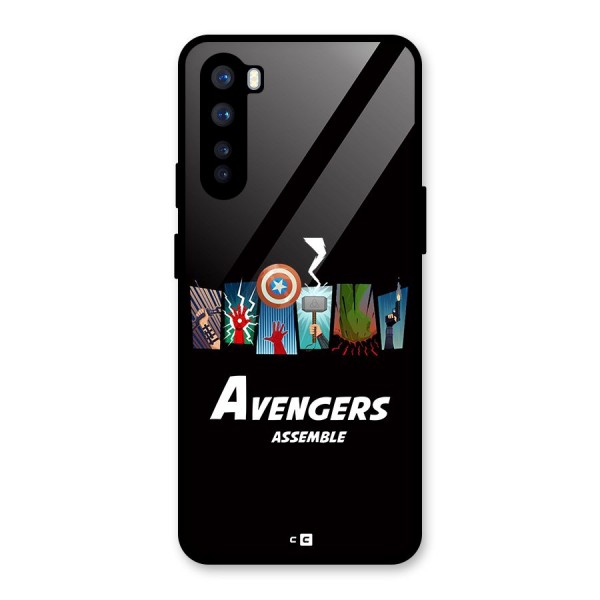 Avengers Assemble Glass Back Case for OnePlus Nord