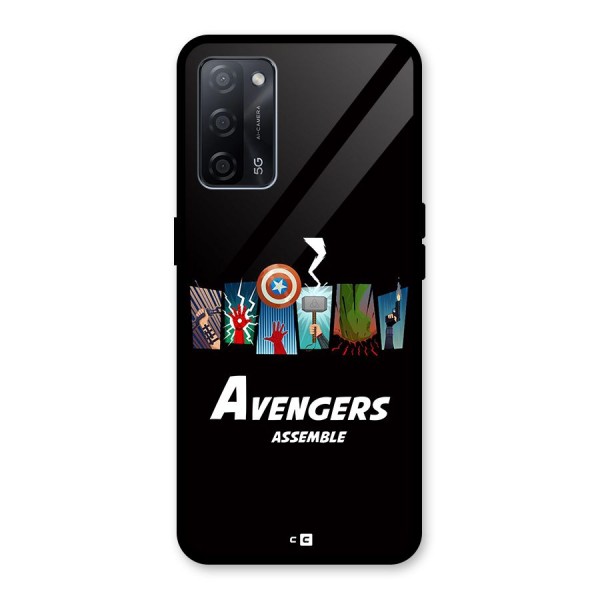 Avengers Assemble Glass Back Case for Oppo A53s 5G