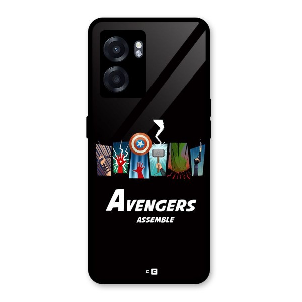 Avengers Assemble Glass Back Case for Oppo K10 (5G)