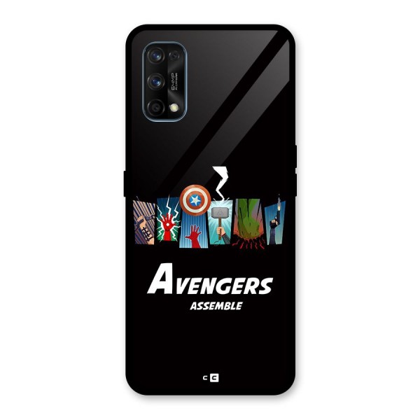 Avengers Assemble Glass Back Case for Realme 7 Pro